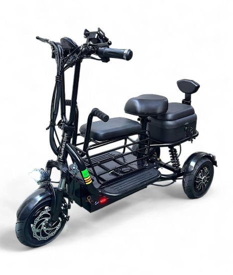 صورة دباب كهربائي 3 كفرات 48 فولت بـ 3 سرعات